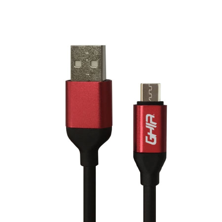 Ghia Cable USB A Macho - Micro USB A Macho, 1 Metro, Negro