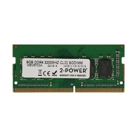 MEMORIA KINGSTON SODIMM DDR4 8GB 3200MHZ VALUERAM CL22 260PIN 1.2V PLAPTOP