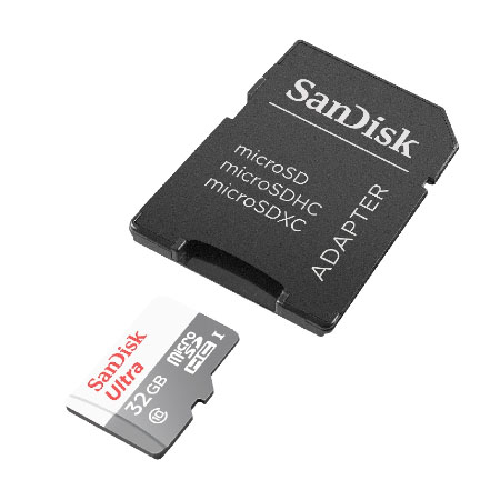 MEMORIA SANDISK 32GB MICRO SDHC ULTRA 100MB
