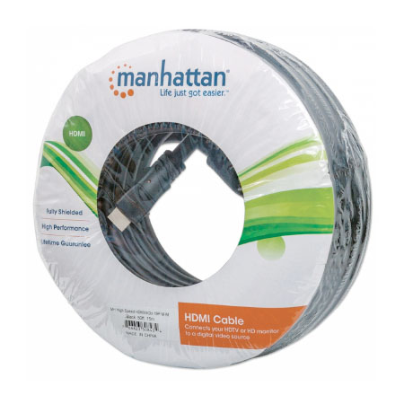 Manhattan Cable HDMI de Alta Velocidad Blindado, HDMI Macho