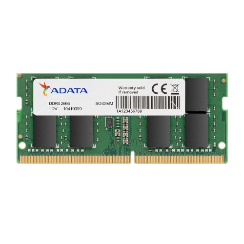 Memoria RAM Adata DDR4, 2666MHz, 4GB, Non-ECC, CL19, SO-DIMM