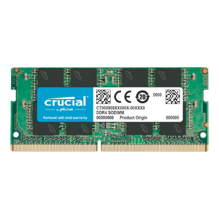 Memoria RAM Crucial CT8G4SFRA32A DDR4, 3200MHz, 8GB, Non-ECC, CL22, SO-DIMM