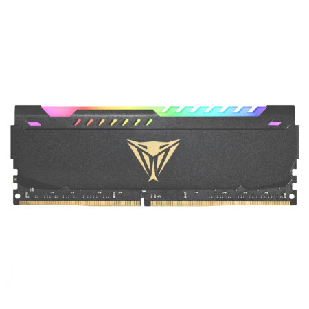 Memoria RAM Patriot Viper Steel Black DDR4, 3200MHz, 8GB, Non-ECC, CL18, XMP