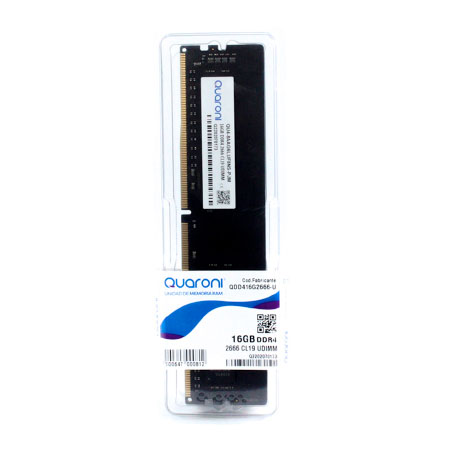 Memoria RAM Quaroni QDD416G2666-U DDR4, 2666MHz, 16GB, Non-ECC, CL19, SO-DIMM