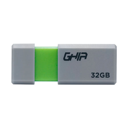 Memoria USB Ghia GAC-180, 32GB, USB 2.0, Gris