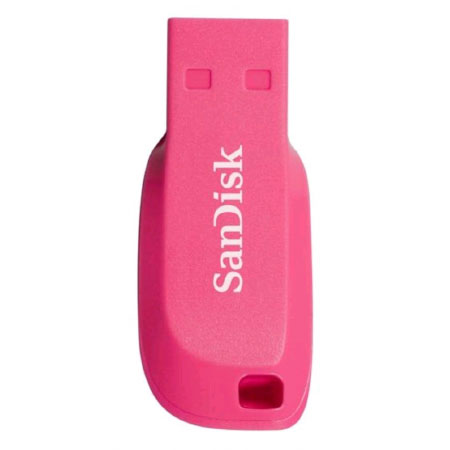Memoria USB SanDisk Cruzer Blade, 16GB, USB 2.0, Rosa