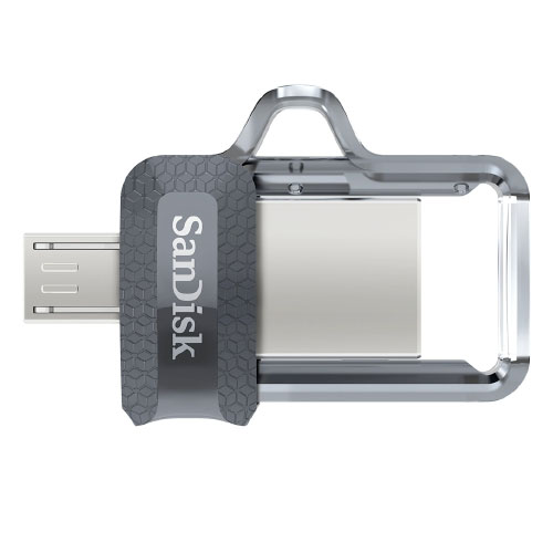 Memoria USB SanDisk Ultra Dual Drive M3.0, 32GB, USB 3.0, Lectura 150MB