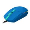 Mouse Gamer Logitech Óptico G203 LightSync, Alámbrico, USB, 8000DPI, Azul