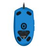 Mouse Gamer Logitech Óptico G203 LightSync, Alámbrico, USB, 8000DPI, Azul