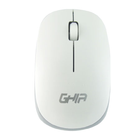 Mouse Ghia GM300BG, RF Inalámbrico, 1000DPI, Blanco
