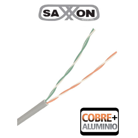 SAXXON OCAT3CCA - Bobina de Cable UTP Cat3 305 Metros