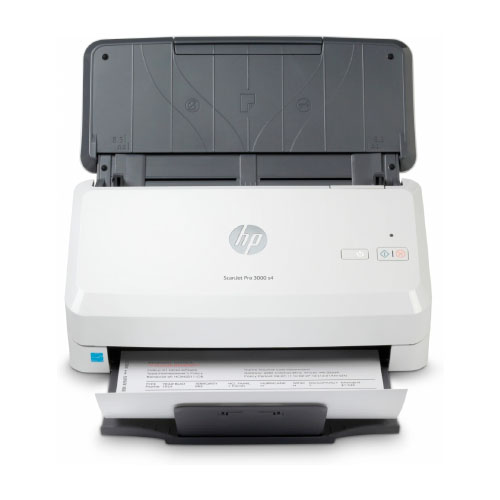 Scanner HP Scanjet Pro 3000 s4, 600 x 600DPI, Escáner Color, Escaneado Dúplex, USB, NegroBlanco
