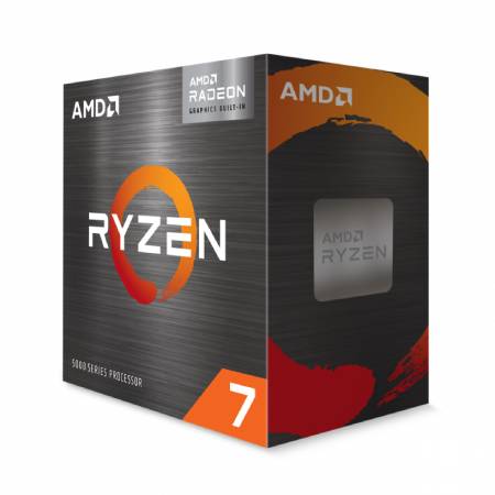 PROCESADOR AMD RYZEN 7 5700G, S-AM4, 3.80GHZ, 8-CORE, 16MB L3 CACHÉ - INCLUYE DISIPADOR WRAITH STEALTH