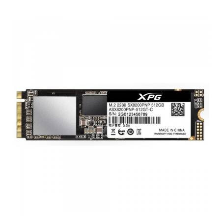 SSD XPG SX8200 PRO, 512GB, PCI EXPRESS 3.0, M.2