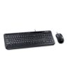 KIT DE TECLADO Y MOUSE MICROSOFT WIRED DESKTOP 600