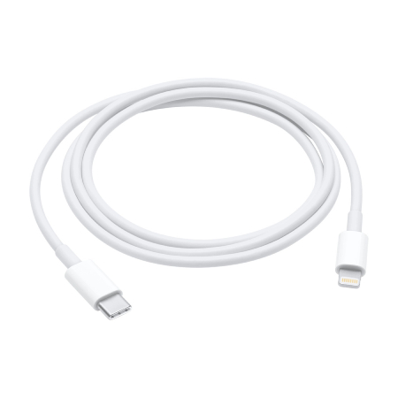 APPLE CABLE LIGHTNING MACHO - USB C MACHO, 1 METRO, BLANCO