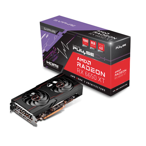 SAPPHIRE PULSE AMD RADEON RX 6650 XT GAMING, 8GB 128-BIT GDDR6, PCI EXPRESS 4.0