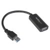 StarTech.com Adaptador de Video USB 3.0 Macho - VGA Hembra con Controladores Incorporados, Negro