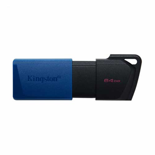 MEMORIA USB KINGSTON DATATRAVELER EXODIA M, 64GB, USB A, NEGRO