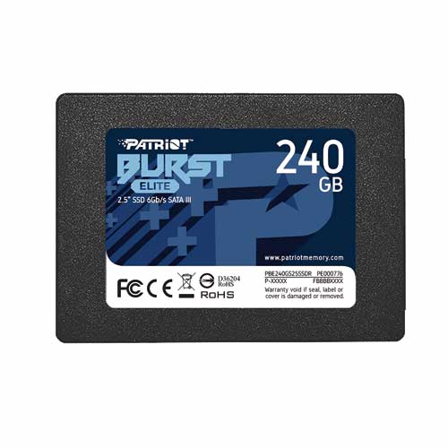 SSD PATRIOT BURST ELITE, 240GB, SATA III, 2.5", 7MM