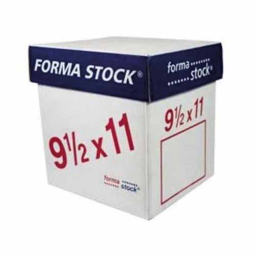 PAPEL FORMASTOCK BLANCO 9.5 X 5.5 1TANTO C/3000