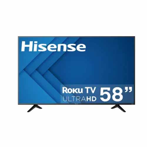 TELEVISOR HISENSE 58 PULGADAS LED 4K ROKU TV (58R6000FM)