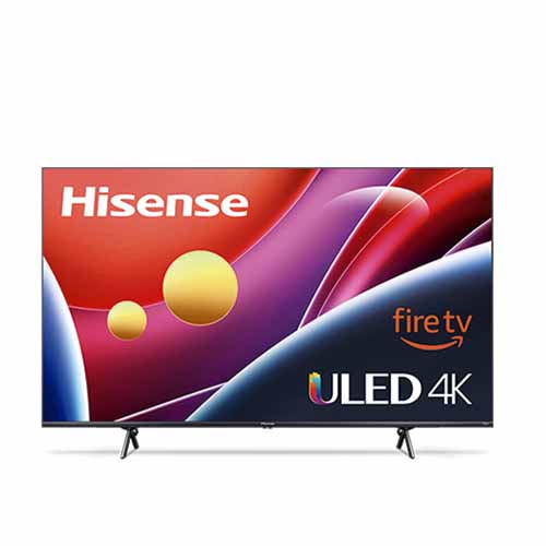 TELEVISOR HISENSE SMART TV LED U6HF 58, 4K ULTRA HD, NEGRO (58U6HF)
