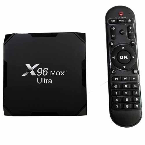 X96 MAX PLUS ULTRA TV BOX ANDROID 11 AMLOGIC S905X4 4GB 32GB SOPORTE AV1 8K DUAL WIFI BT CON TECLADO I8, B0B1586Q8Y