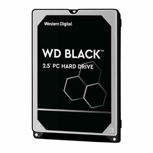 DISCO DURO INTERNO WESTERN DIGITAL WD BLACK 2.5", 1TB, SATA III, 6 GBIT/S, 7200RPM, 64MB CACHE, WD10SPSX