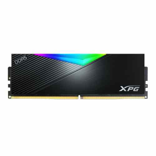 MEMORIA RAM XPG LANCER RGB DDR5, 5200MHZ, 16GB, ECC, CL38, XMP, AX5U5200C3816G-CLARBK