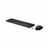 KIT DE TECLADO Y MOUSE HP 655, INALÁMBRICO, USB-A, NEGRO (ESPAÑOL), 4R009AA