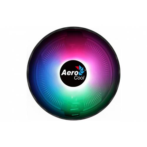 VENTILADOR AEROCOOL AIR FROST PLUS LED RGB, 124MM, 1500RPM, NEGRO, 4710562750188