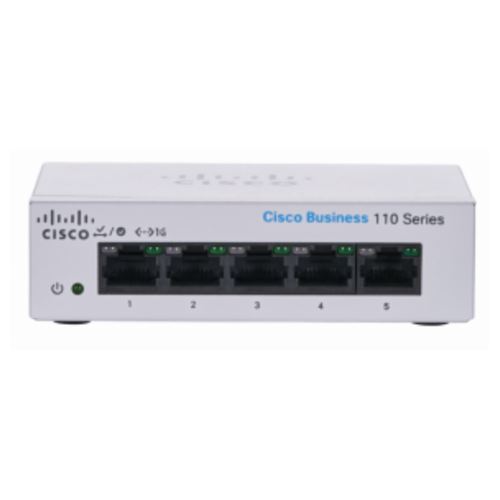 Switch-Cisco-Gigabit-Ethernet-Business-110-5-Puertos-10-100-1000Mbps-10-Gbits-2000-Entradas
