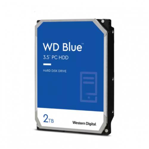 DISCO DURO INTERNO WESTERN DIGITAL WD BLUE 3.5”, 2TB, SATA, 7200 RPM, 32MB CACHÉ, WD20EZBX