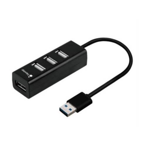 HUB NEXTEP USB-A 2.0 MACHO, 4X USB-A, NEGRO, NE-444