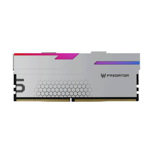KIT MEMORIA RAM ACER PREDATOR HERMES RGB DDR5, 6800MHZ, 32GB (2X 16GB), ECC, CL32, XMP, BL.9BWWR.401