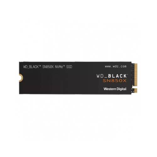 SSD WESTERN DIGITAL WD BLACK SN850X NVME, 2TB, PCI EXPRESS 4.0, M.2 - SIN DISIPADOR DE CALOR, WDS200T2X0E