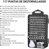 JUEGO DE DESTORNILLADORES 138 EN 1, KIT DE DESTORNILLADORES DE PRECISIÓN PROFESIONAL