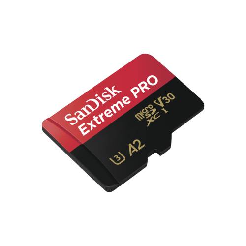 MEMORIA FLASH SANDISK EXTREME PRO MICROSD CARD 64GB, INCLUYE ADAPTADOR, SDS64EX
