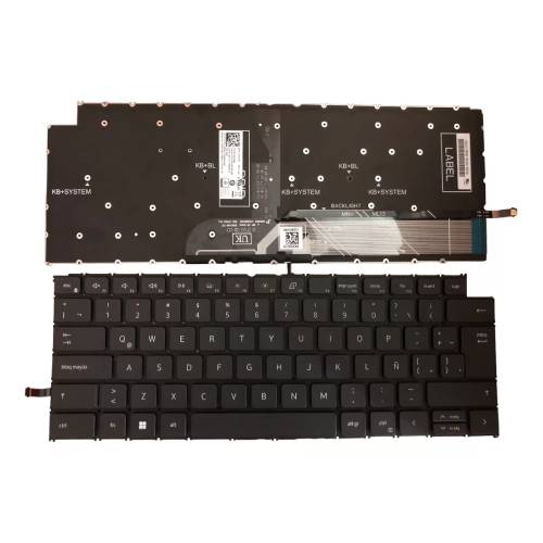 REPUESTO TECLADO DELL LATITUDE 3320 3420 VOSTRO 5310 5320 5410 LUZ, ESPAÑOL