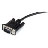 CABLE SERIAL STARTECH.COM RS-232 DB-9 MACHO - DB-9 HEMBRA, 2 METROS, NEGRO, MXT1002MBK