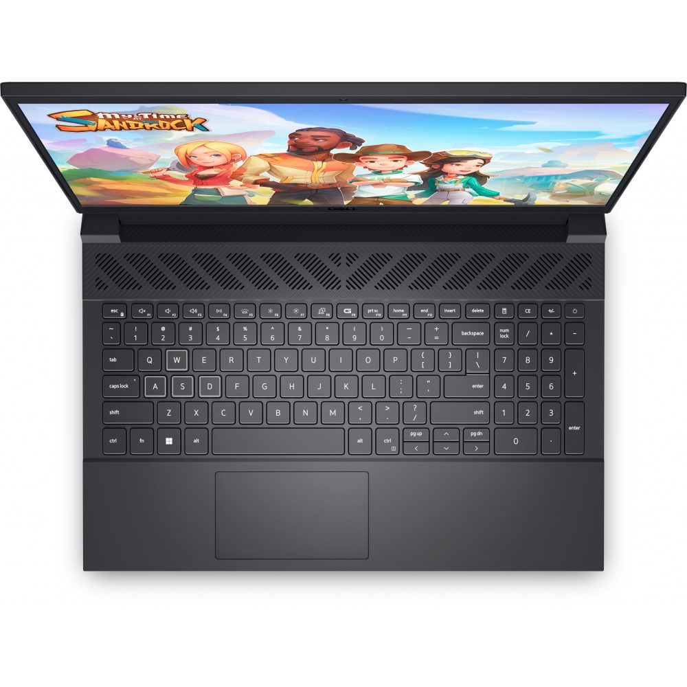 COMPUTADORA PORTÁTIL LAPTOP GAMER DELL G15 5535 15.6" FULL HD, AMD RYZEN 5 7640HS 4.30GHZ, GEFORCE RTX 3050, 8GB, 512GB SSD, WINDOWS 11 HOME 64-BIT, ESPAÑOL, NEGRO, G5535_FR58512P0BW11S_125B