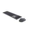 KIT DE TECLADO Y MOUSE DELL KM7321W, INALÁMBRICO, RF INALÁMBRICO, GRIS (INGLÉS), 580-AJMZ