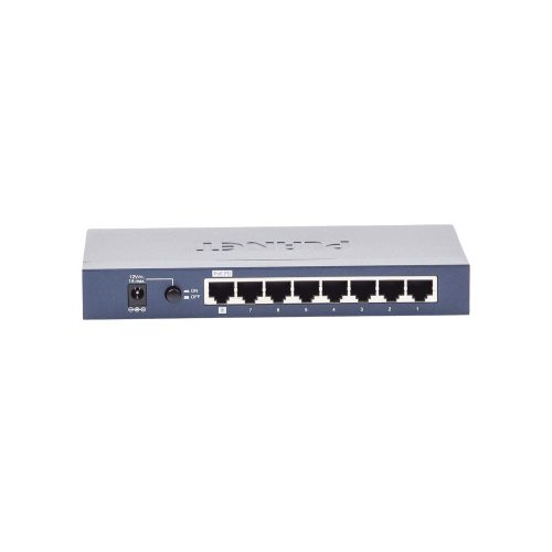 SWITCH PLANET GIGABIT ETHERNET GSD-1002M, 8 PUERTOS 101001000MBPS + 2 PUERTOS SFP, 20 GBITS, 8000 ENTRADAS - ADMINISTRABLE, GSD-1002M