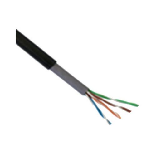 BOBINA DE CABLE SAXXON CAT5E UTP TRENZADO, 100 METROS, NEGRO, OUTPCAT5ECOPEXT100