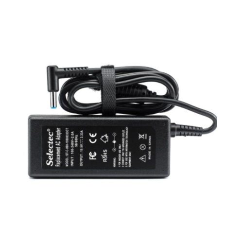 CARGADOR COMPATIBLE PARA LAPTOP HP, 45W AC-HP AZUL, 45W, 19.5V, 45W AC-HP AZUL