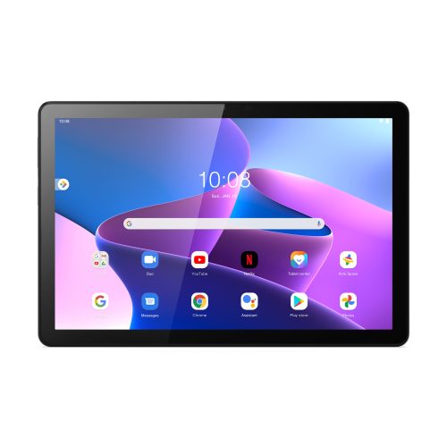 TABLET LENOVO TAB M10 GEN 3 10.1", 64GB, ANDROID 11, GRIS TORMENTA - INCLUYE FILM Y FOLIO CASE ZAAE0065MX