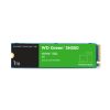 Unidad De Estado Solido SSD Interno Western Digital Green SN350 1TB M.2 2280 PCIe 3.0 NVMe Lect 2400/1850 MBs para PC y