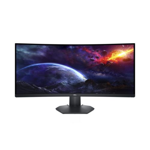 MONITOR GAMER CURVO DELL S3422DWG LED 34, WIDE QUAD HD, FREESYNC, 144HZ, HDMI, NEGRO, 210-AZEP