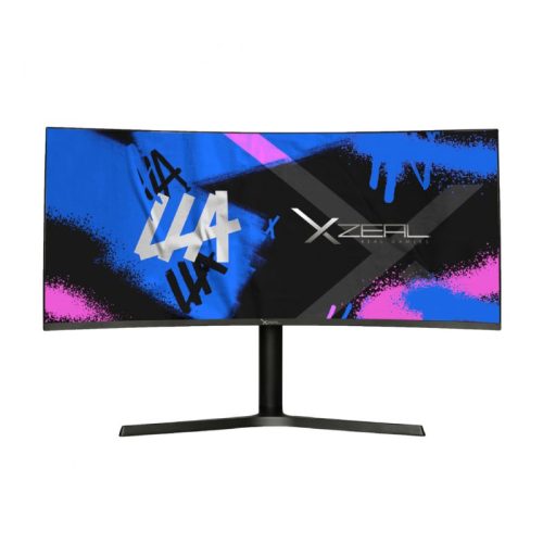 MONITOR GAMER CURVO XZEAL XZ-6010, LED 34 , QUAD HD, FREESYNC, 100HZ, HDMI, NEGRO, XZMO341B